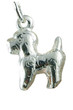Srebrna zawieszka Charms Piesek