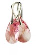 Kolczyki Swarovski Light Rose Migdały L